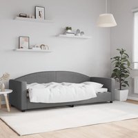Maison Exclusive Tagesbett Dunkelgrau 80x200 cm Stoff Maison Exclusive Tagesbett Dunkelgrau 80x200 cm Stoff von JINLEFU