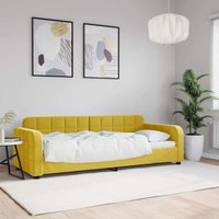 Maison Exclusive Tagesbett Gelb 80x200 cm Samt Maison Exclusive Tagesbett Gelb 80x200 cm Samt von JINLEFU