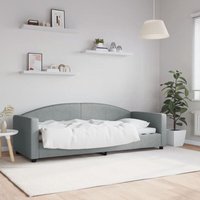 Maison Exclusive Tagesbett Hellgrau 80x200 cm Stoff Maison Exclusive Tagesbett Hellgrau 80x200 cm Stoff von JINLEFU