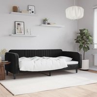 Maison Exclusive Tagesbett Schwarz 100x200 cm Samt Maison Exclusive Tagesbett Schwarz 100x200 cm Samt von JINLEFU