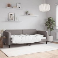 Maison Exclusive Tagesbett Taupe 90x200 cm Stoff Maison Exclusive Tagesbett Taupe 90x200 cm Stoff von JINLEFU