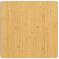 Maison Exclusive Tischplatte 60x60x2,5 cm Bambus von JINLEFU