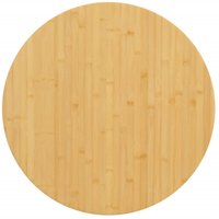 Maison Exclusive Tischplatte Ø60x1,5 cm Bambus Maison Exclusive Tischplatte Ø60x1,5 cm Bambus von JINLEFU