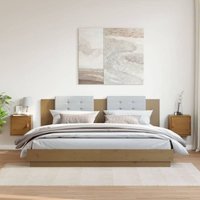 Maison Exclusive Wandschränke 2 Stk. Honigbraun 31,5x30x30 cm Maison Exclusive Wandschränke 2 Stk. Honigbraun 31,5x30x30 cm von JINLEFU