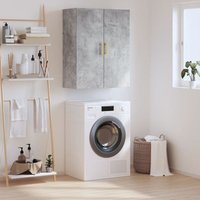 Maison Exclusive Wandschrank Betongrau 69,5x34x90 cm Maison Exclusive Wandschrank Betongrau 69,5x34x90 cm von JINLEFU