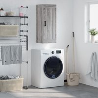 Maison Exclusive Wandschrank Grau Sonoma 34,5x34x90 cm Maison Exclusive Wandschrank Grau Sonoma 34,5x34x90 cm von JINLEFU