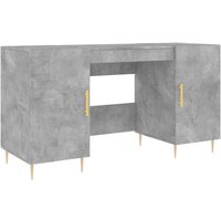 Jinlefu - Schreibtisch Betongrau 140x50x75 cm Holzwerkstoff vidaXL Jinlefu - Schreibtisch Betongrau 140x50x75 cm Holzwerkstoff vidaXL von JINLEFU