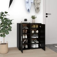 VidaXL Schuhschränke 2 Stk. Schwarz 32x35x70 cm Holzwerkstoff VidaXL Schuhschränke 2 Stk. Schwarz 32x35x70 cm Holzwerkstoff von JINLEFU