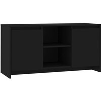 TV-Schrank Schwarz 102x37,5x52,5 cm Holzwerkstoff vidaXL TV-Schrank Schwarz 102x37,5x52,5 cm Holzwerkstoff vidaXL von JINLEFU
