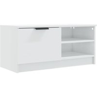 VidaXL TV-Schrank Hochglanz-Weiß 80x35x36,5 cm Holzwerkstoff VidaXL TV-Schrank Hochglanz-Weiß 80x35x36,5 cm Holzwerkstoff von JINLEFU