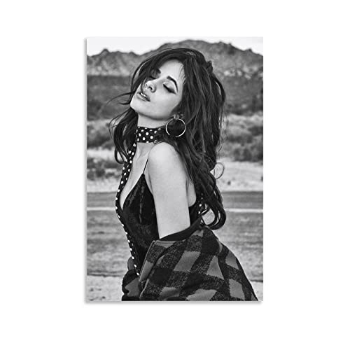 JINLIMAO Bild Auf Leinwand 30 * 50CM Senza Cornice Camila Cabello Bellissimi poster Room Decor per adolescenti Ragazze Wall Paintings Home Decor Kitchen von JINLIMAO