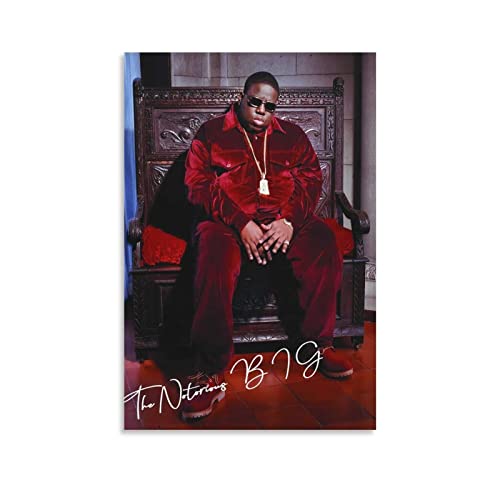 JINLIMAO Druck Auf Leinwand 50 * 70CM Senza Cornice The Notorious BIG (3) Poster, Canvas Art, Poster e Wall Art, Modern Family Bedroom, von JINLIMAO