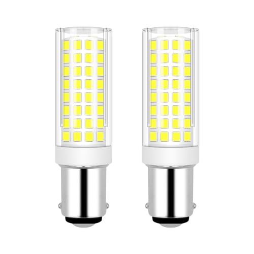 JINLONTA 2er Pack LED B15d 5w Lampe Ersetzt 40W 50W 60W Halogenlampe,B15d Lampe Kaltweiß 6000K,AC 220-240V Nicht Dimmbar,Bajonettfassung B15d LED Glühbirne für Deckenlampen von JINLONTA