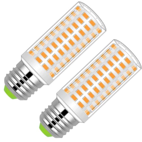 JINLONTA E27 LED 10W Entspricht 100W Glühlamp Mais Glühbirnen Warmweiß 3000K 1200Lm Kein Flackern 2er Pack von JINLONTA
