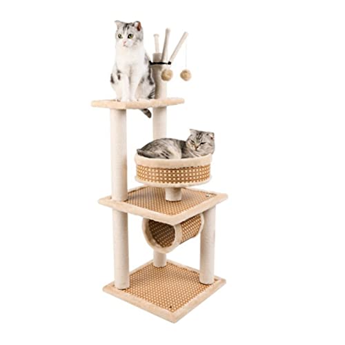 Cat Tree Pet SuppliesCat ToyScat Klettern Framecat Scratchboardcat Tree Nestcat Hängematte Katze Kletterbaum Beauty Comes von JINMUXUAN