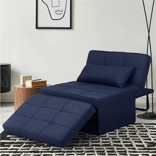 JINMUXUAN 4 in 1 Multi -Funktion Faltbare osmanische Sofa Bett mit Verstellbarer Rückenlehne und Kissen modern Beauty Comes von JINMUXUAN
