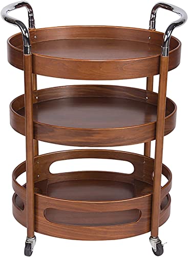 JINMUXUAN Trolley Bar im Servieren von Wagen, Weinwagen für Heimküchenhotel. Beauty Comes von JINMUXUAN