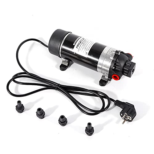 Membran Wasserpumpe 220V Selbstansaugend Elektropumpe Wasserpumpe 160PSI 5.5L/Min Wasserdruck Membranpumpe für Wohnmobil Wohnwagen Boote Waschen und Gartenbewässerung Membran Wasserpumpe 220V Selbstansaugend Elektropumpe Wasserpumpe 160PSI 5.5L/Min Wasserdruck Membranpumpe für Wohnmobil Wohnwagen Boote Waschen und Gartenbewässerung von JINPRDAMZ