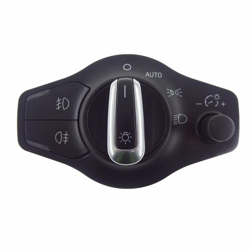 JINQFENG Automatik Lichtschalter, für Audi A4 A5 S4 S5 Q5 Automatik Auto Scheinwerferschalter (1 Stück) von JINQFENG