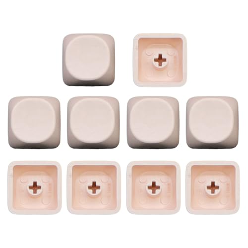 JINQIGG 10 Stück PBTS KEYCAPAPS MOAS HEAUT 1U Blanks für mechanische Tastaturen JINQIGG 10 Stück PBTS KEYCAPAPS MOAS HEAUT 1U Blanks für mechanische Tastaturen von JINQIGG