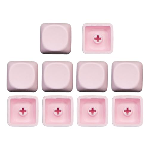 JINQIGG 10 Stück PBTS KEYCAPAPS MOAS HEAUT 1U Blanks für mechanische Tastaturen JINQIGG 10 Stück PBTS KEYCAPAPS MOAS HEAUT 1U Blanks für mechanische Tastaturen von JINQIGG