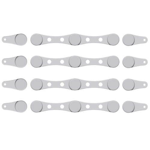 Air Fryer Magnetic Silicone Buckle, Air Fryer Silicone Magnet Clips, Air Fryer Magnets, For Hold Down Air Fryer Pergamentpapier, Secure Fixation(Gray) von JINSBON