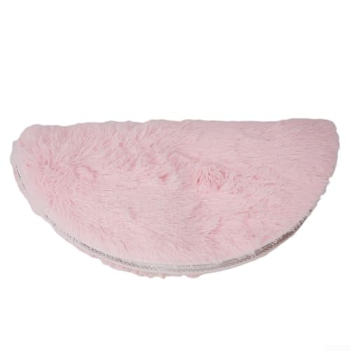 Anti-Rutsch-Teppich, groß, zottelig, superweich, für Wohnzimmer, Schlafzimmer, 100 x 100 cm, Rosa Anti-Rutsch-Teppich, groß, zottelig, superweich, für Wohnzimmer, Schlafzimmer, 100 x 100 cm, Rosa von JINSBON
