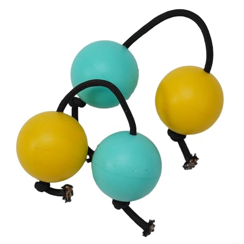 Dynamische Sandkugeln Asalato Shakers perfekte Ergänzung zu Ihrer Musiksammlung (blau + gelb) von JINSBON