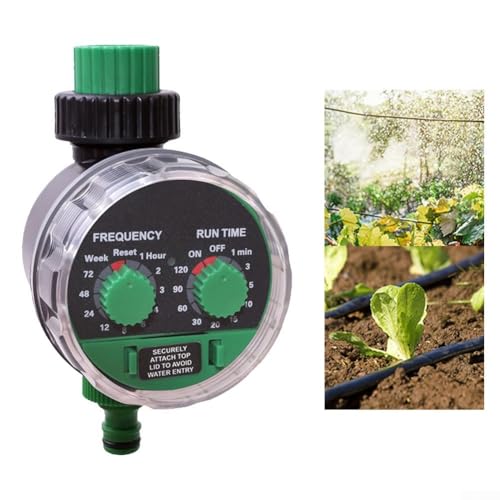 Effizienter elektronischer Bewässerungs-Timer, elektronischer Bewässerungs-Timer, für Gärten wasserdicht, für benutzerdefinierte Bewässerungspläne von JINSBON