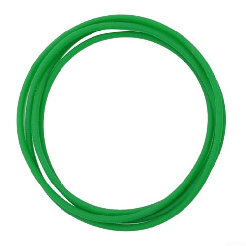 Ersatzriemen für BikeTrainer Roller, 5 mm Umfang, TPU-Material, erhältlich in Rot/Grün (Grün) von JINSBON