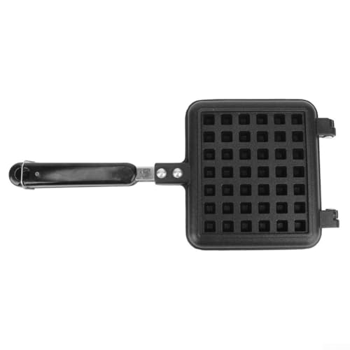Gasherd Dreh-Waffelmaschine mit Antihaft-Tablett für schnelle Frühstückslösungen (Einkopf-Waffel) von JINSBON