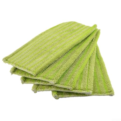 Grüne Wischmopp-Pads kompatibel mit Nassstrahl, hochwertiges Material, waschbar von JINSBON
