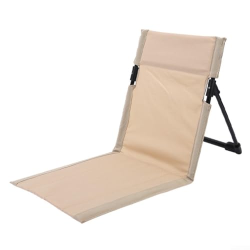 JINSBON Leicht und tragbar für Outdoor-Stuhl, faltbar, stabiles Design, ideal für Strandausflüge (weiß) von JINSBON