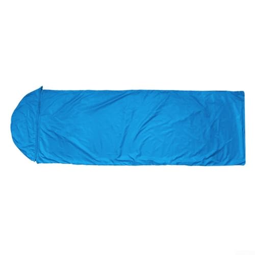 JINSBON Tragbarer Schlafsack, faltbar, wasserdicht, multifunktional, Outdoor-Wandertasche für Camping-Ausflüge (blau) von JINSBON