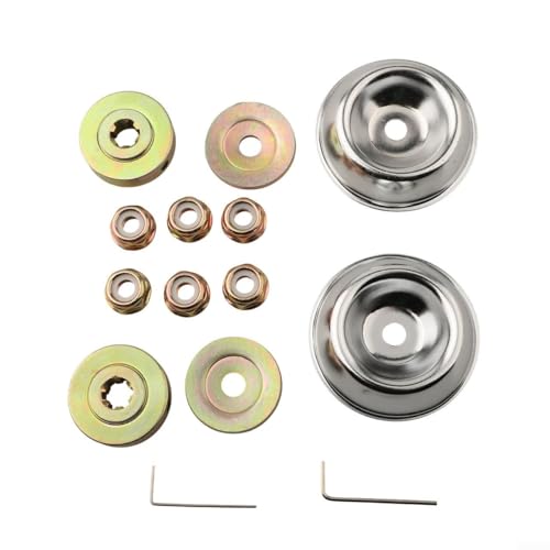 Komplettes 14-teiliges Rasenmäher-Zubehör-Set, Ersatzteile für optimale Gartenleistung von JINSBON