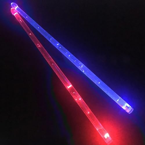LED Leucht Drumsticks,LED Leuchten Trommelstock 5A,Leuchttrommelstöcke,Beleuchtete Drumsticks,Drum Sticks für Groß Angelegte Nachtveranstaltungen Night von JINSBON