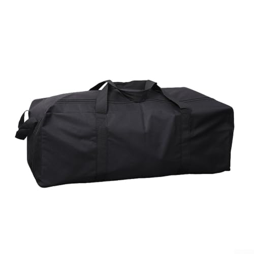Polster-Aufbewahrungstaschen aus Oxford-Gewebe, strapazierfähig, wasserdicht, für Outdoor-Möbel, Kissen, Aufbewahrungstasche mit Griff und Reißverschluss (90 x 38 x 30 cm) von JINSBON