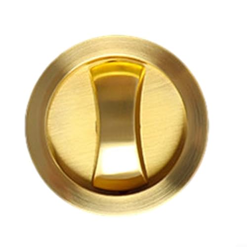 Premium Zinklegierung Schiebetürschloss, hervorragende Sicherheit für Ihr Zuhause (Golden) von JINSBON