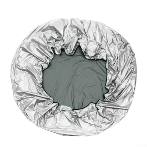 Runde Badewannen-Abdeckung aus Oxford-Stoff, wasserdicht, verbesserte Haltbarkeit (200 x 30 cm) von JINSBON