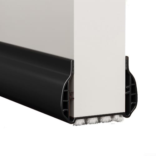 Smart PVC Türbodendichtungsstreifen für eine ruhige Innenumgebung, 93 cm, Braun von JINSBON