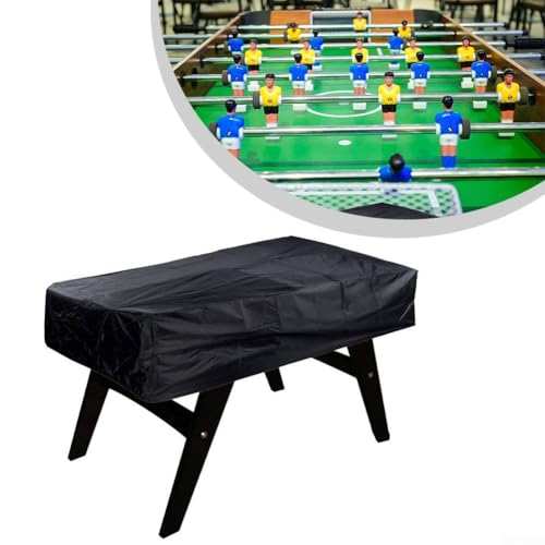Tischfußball-Tischabdeckung, wasserdicht, für den Außenbereich, mit verstellbarer Passform, 160 x 115 x 50 cm, staubdicht Tischfußball-Tischabdeckung, wasserdicht, für den Außenbereich, mit verstellbarer Passform, 160 x 115 x 50 cm, staubdicht von JINSBON