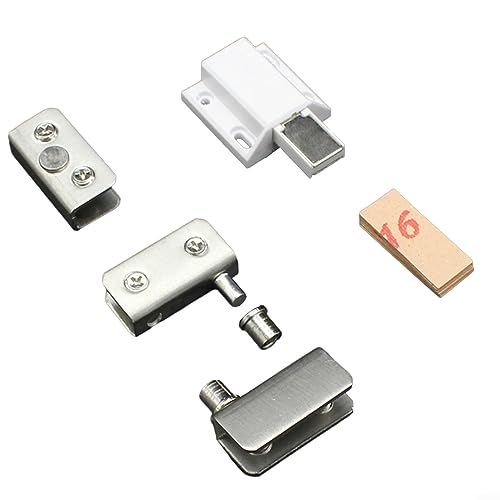Verstellbare Glastür-Scharnierklemme, lochfreier Edelstahl, für Schränke, Kleiderschränke, Glastüren, Magnetverschluss, Möbelbeschläge Verstellbare Glastür-Scharnierklemme, lochfreier Edelstahl, für Schränke, Kleiderschränke, Glastüren, Magnetverschluss, Möbelbeschläge von JINSBON