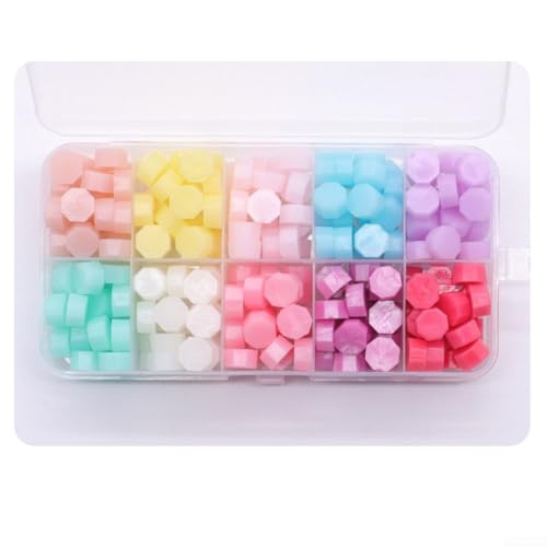 Weddings & Events Crafted Right Complete 200Pcs Wax Seal Set with Warmers (D) von JINSBON