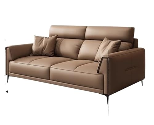 JINSHANLIANG Büro-Leder-Sofa, schlichtes Business-Empfangszimmer (163 x 95 x 82 cm) von JINSHANLIANG