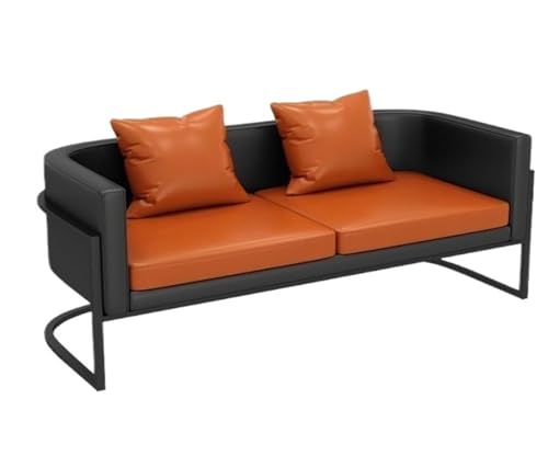 JINSHANLIANG Business Office Einfaches, modernes Sofa für Empfang, Empfang, wasserdicht, bequem und glatt (128 x 60 x 70 cm) von JINSHANLIANG