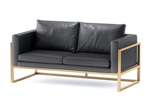 JINSHANLIANG Business Office Simple Modern Reception Reception Waterproof Comfortable and Smooth Sofa (133 x 68 x 65 cm) von JINSHANLIANG