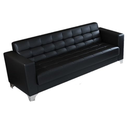 JINSHANLIANG SHKS Büro, Zuhause und Geschäft, Mehrsitzer, Ledersofa, Schwarz JINSHANLIANG SHKS Büro, Zuhause und Geschäft, Mehrsitzer, Ledersofa, Schwarz von JINSHANLIANG