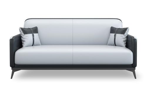 JINSHANLIANG SHKS Büro-, Heim- und Geschäftssofa, Multi-Sitzer, Ledersofa (140 x 84 x 83 cm) von JINSHANLIANG