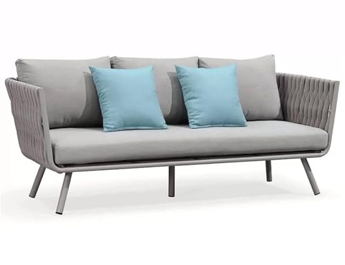 JINSHANLIANG SHKS Büro-, Heim- und Geschäftssofa, Multi-Sitzer, Ledersofa (165 x 70 x 70 cm) von JINSHANLIANG