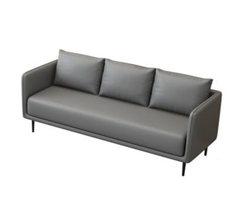 JINSHANLIANG SHKS Büro-, Heim- und Geschäftssofa, Multi-Sitzer, Ledersofa (180 x 70 x 75 cm) von JINSHANLIANG